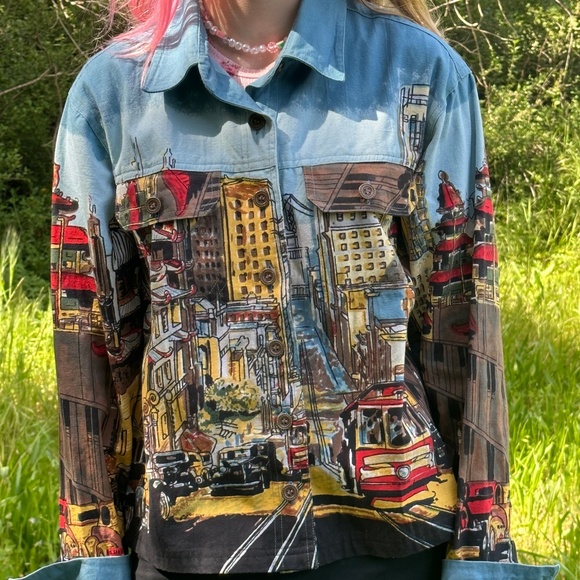 Artscapes Cotton Jacket - Picture 1 of 9